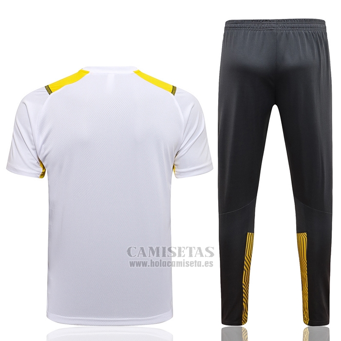 Chandal del Borussia Dortmund Manga Corta 2021-2022 Blanco